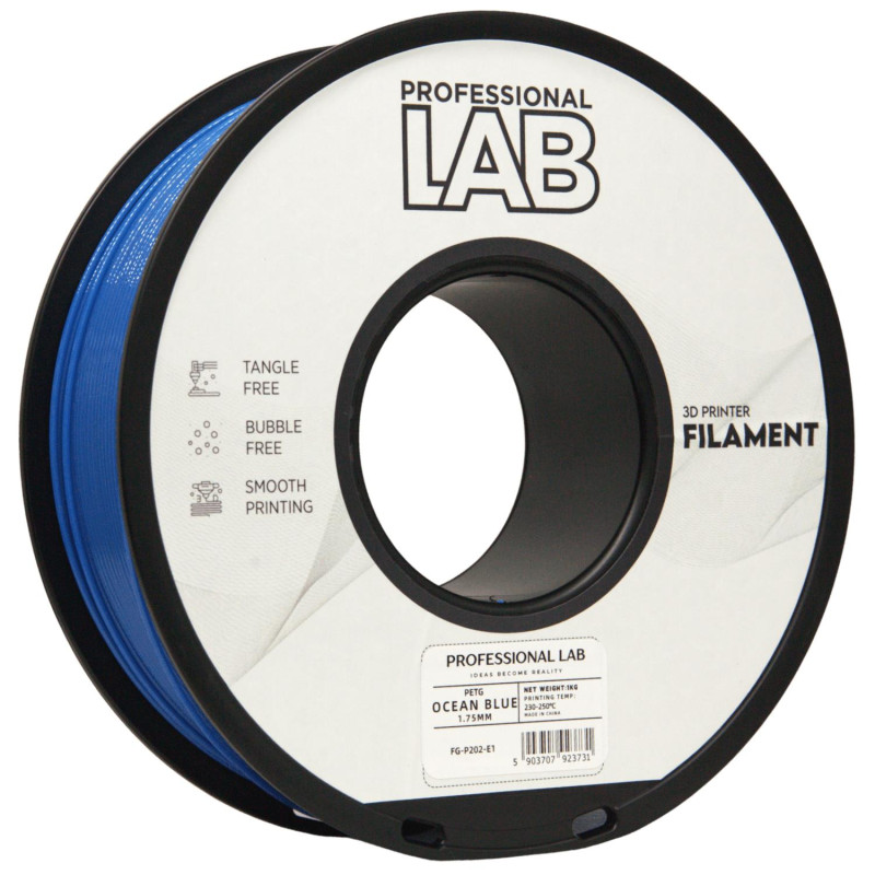 PETG Filament Ozean Blau 1,75 mm | Profi LAB 1 kg